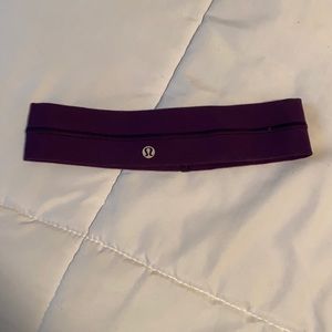 LULULEMON purple headband